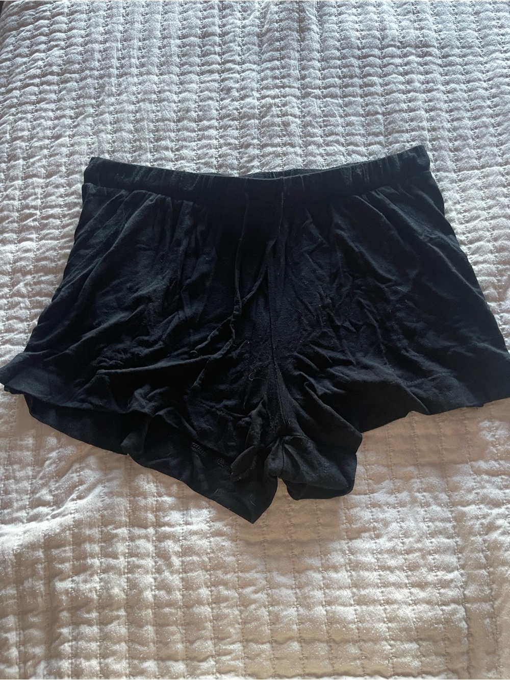 Target - Black Women's Lounge Sleep Shorts - modal